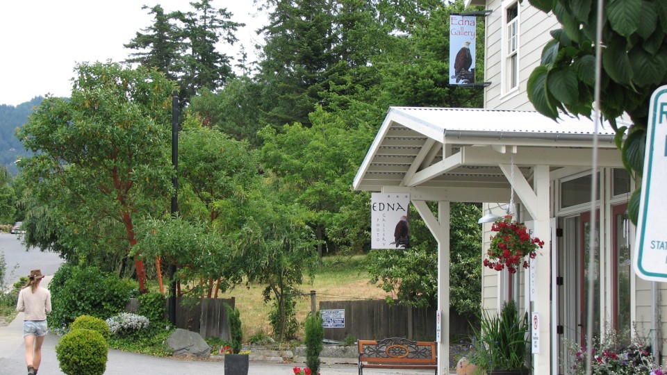 Charming Eastsound, Orcas Island Washington